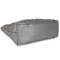 Grey GG Matelasse Calfskin Medium Ophidia Tote