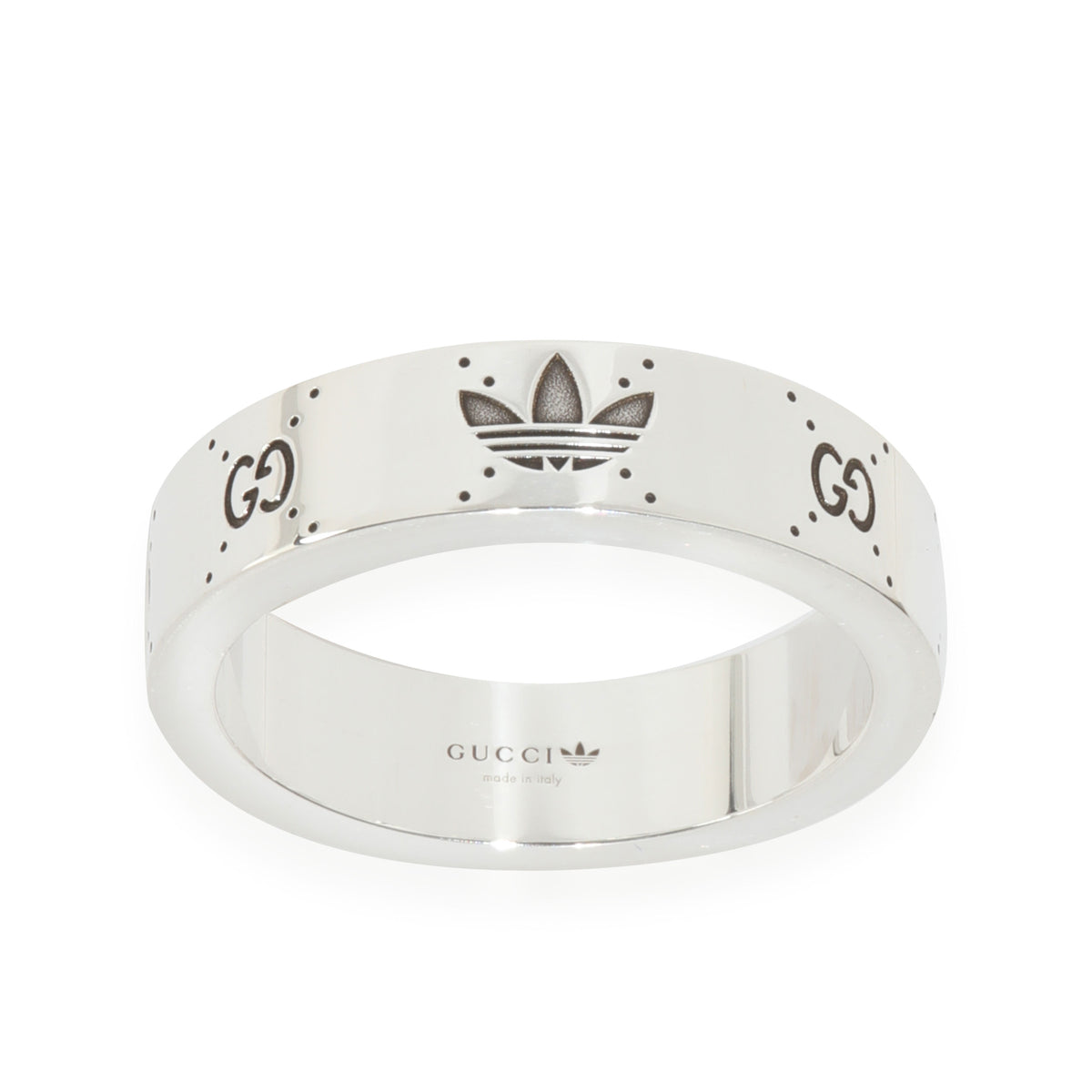 Sterling Silver  x Adidas GG Band Ring