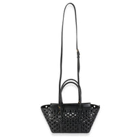 Black Perforated Calfskin Neo Mina 20