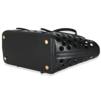 Black Perforated Calfskin Neo Mina 20