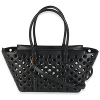 Black Perforated Calfskin Neo Mina 20