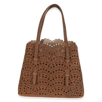 Tan Laser Cut Suede Mina 25