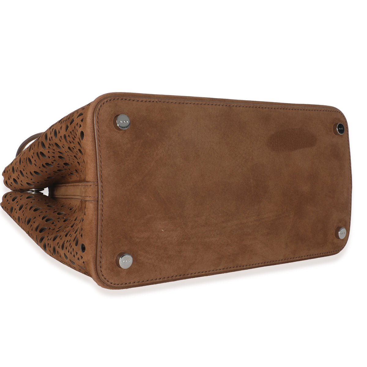 Tan Laser Cut Suede Mina 25