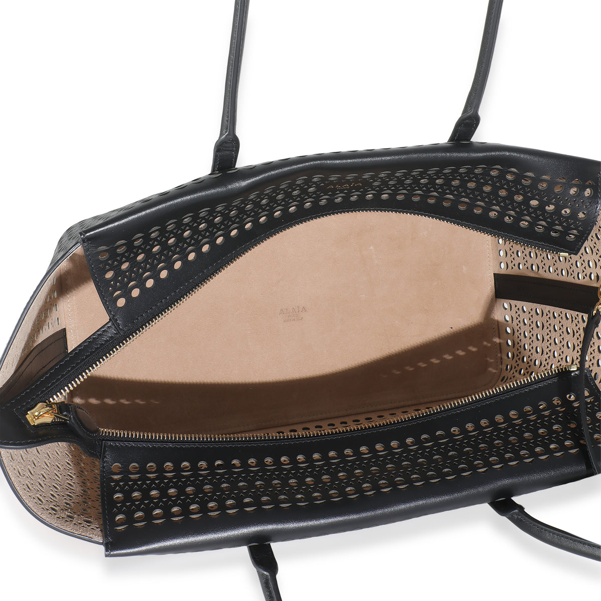 Black Laser Cut Calfskin Neo Mina 32