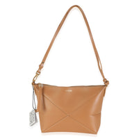 Warm Desert Calfskin Puzzle Fold Pouch