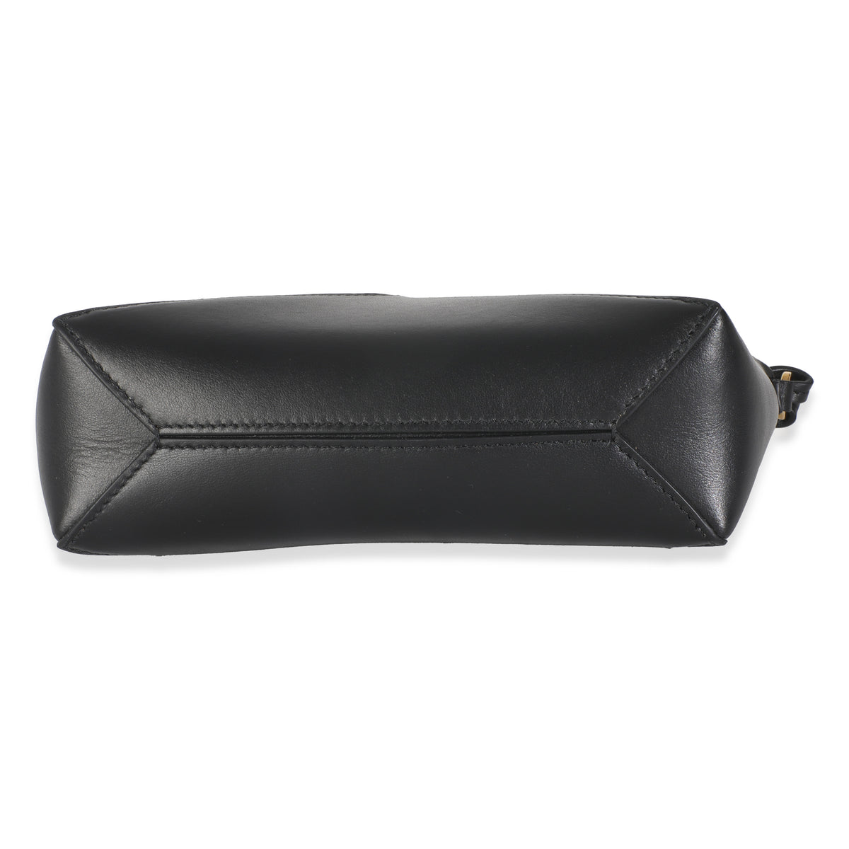 Black Calfskin Puzzle Fold Pouch