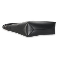 Black Calfskin Puzzle Fold Pouch