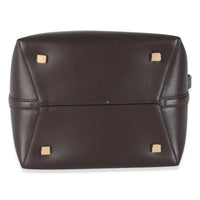 Dark Sweet Choco Shiny Calfskin Le 37 Bucket Bag