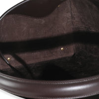 Dark Sweet Choco Shiny Calfskin Le 37 Bucket Bag