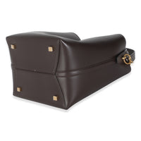 Dark Sweet Choco Shiny Calfskin Le 37 Bucket Bag