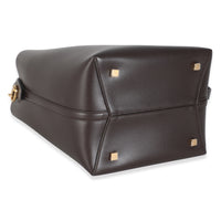 Dark Sweet Choco Shiny Calfskin Le 37 Bucket Bag
