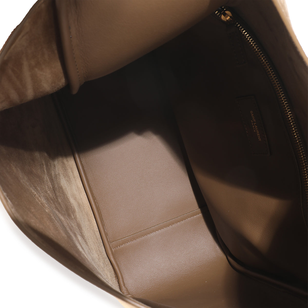 Golden Leaf Supple Suede Large Le 5 A 7 Hobo Bag