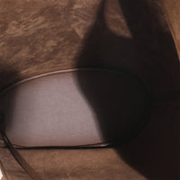 Brown Suede Le 5 A 7 Hobo Bag
