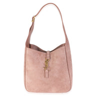 Barely Pink Supple Suede Small Le 5 A 7 Soft Hobo