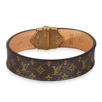 Gold-Plated  Nano Monogram Bracelet