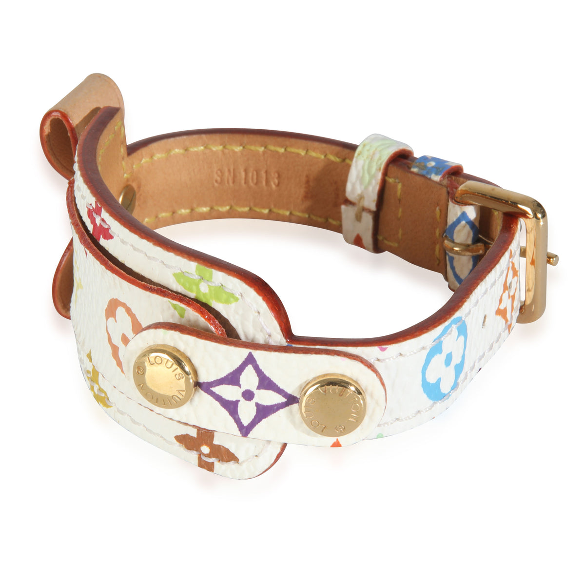 Gold-Plated  Murakami Monogram ID Bracelet