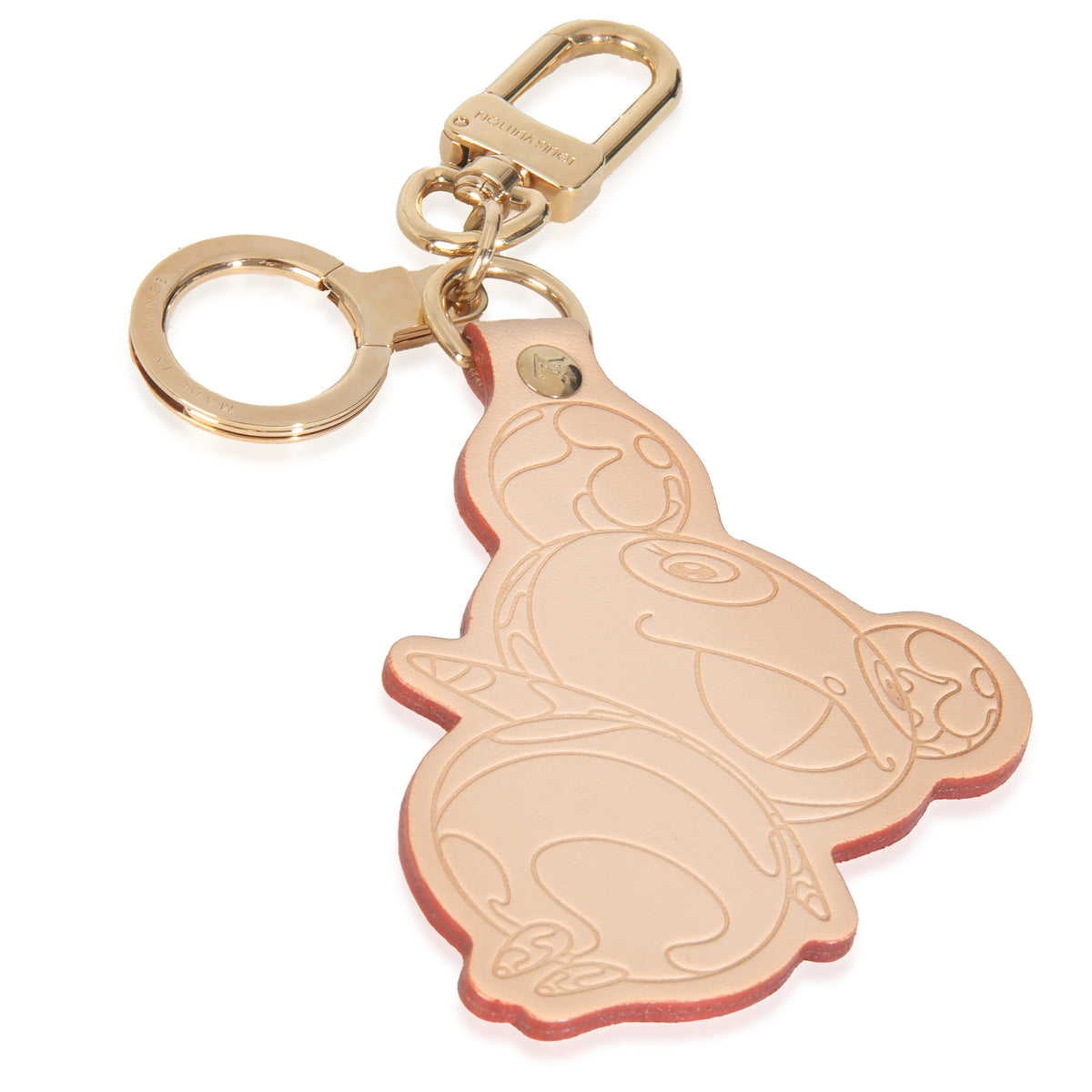 x Takashi Murakami Vachetta Panda Key Holder Bag Charm