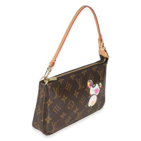 x Takashi Murakami Monogram Canvas Panda Pochette Accessoires