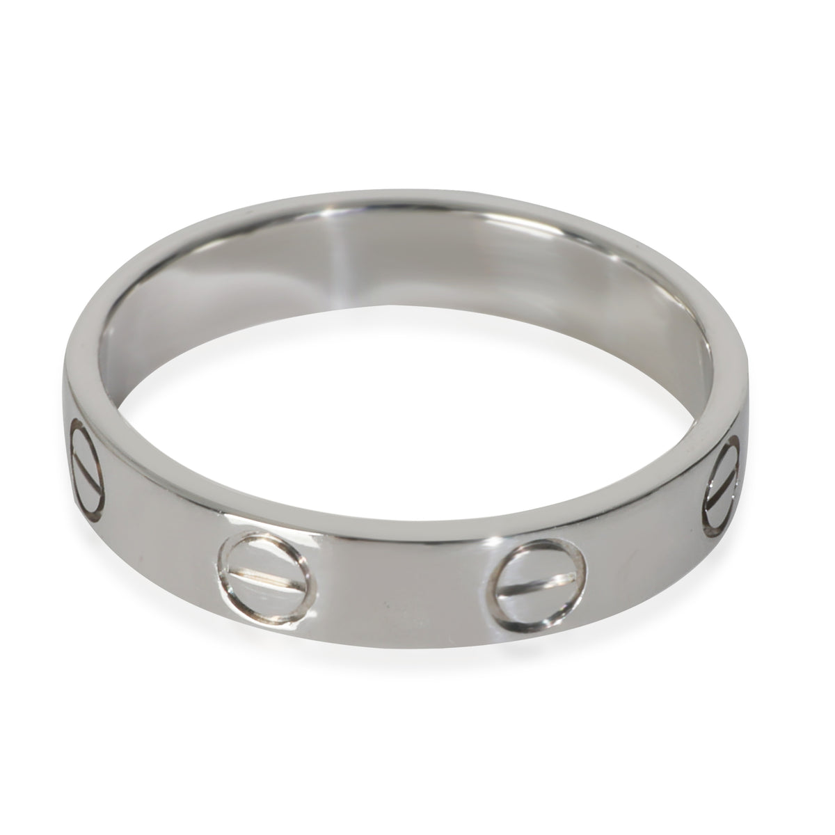 White Gold Small Model Love Ring