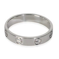 White Gold Small Model Love Ring
