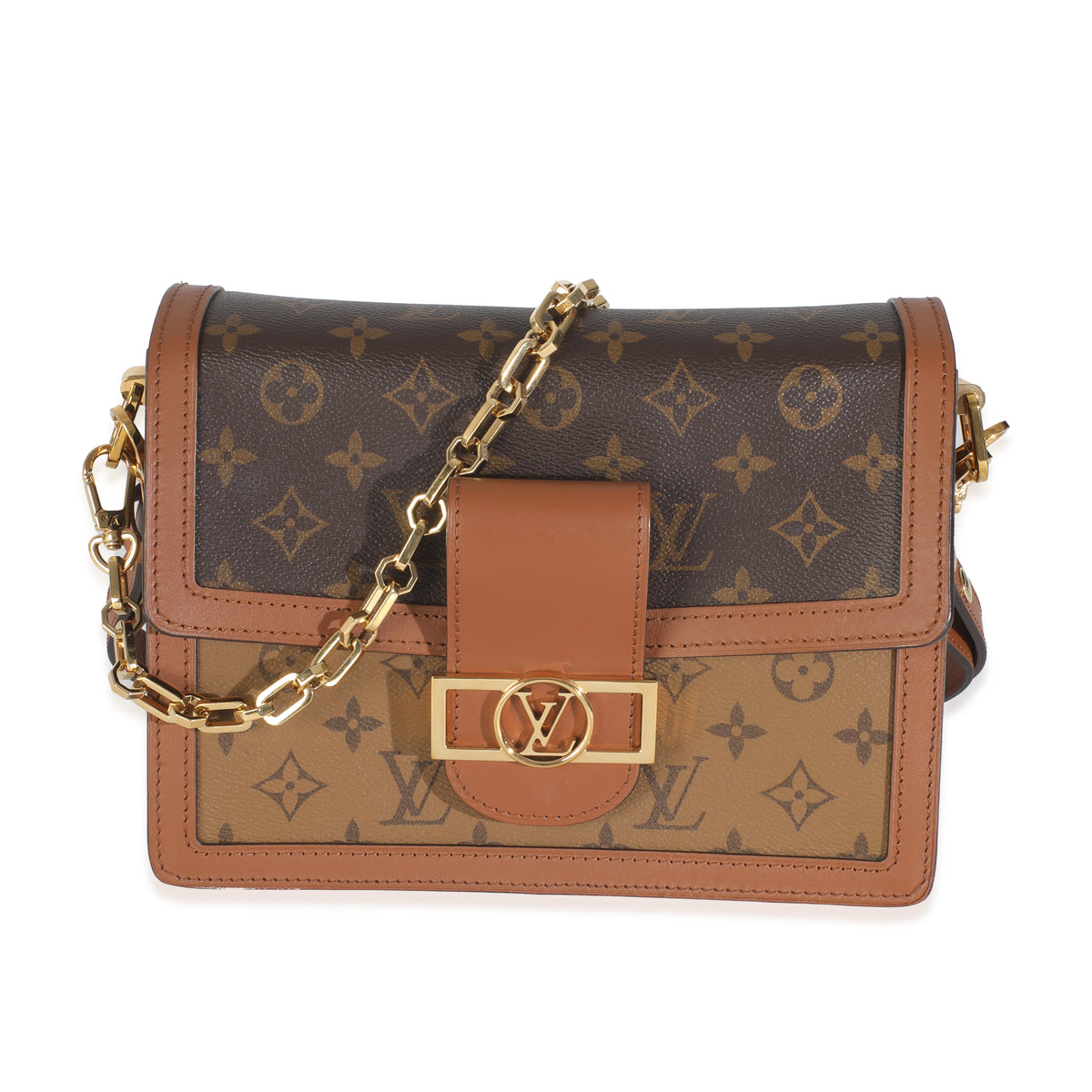 Reverse Monogram Canvas Dauphine MM