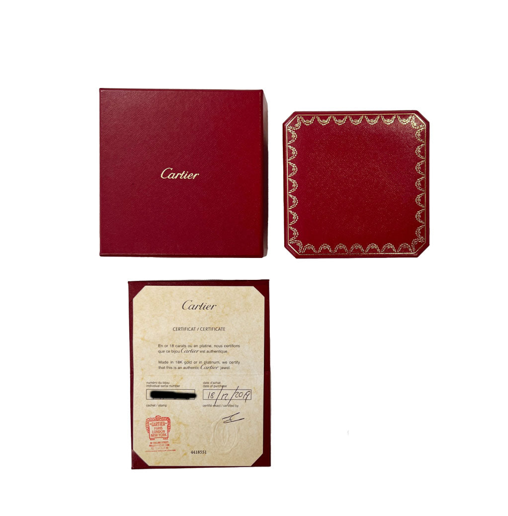 3-Tone Gold Diamond Trinity Lariat Necklace