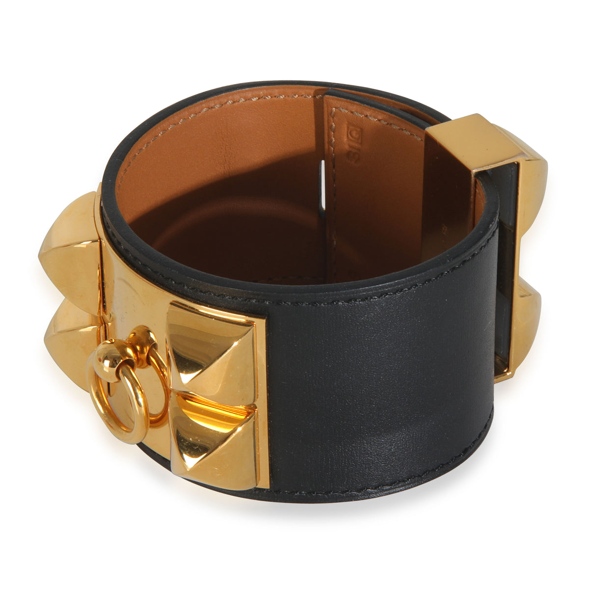 Gold-Plated  Collier de Chien Bracelet