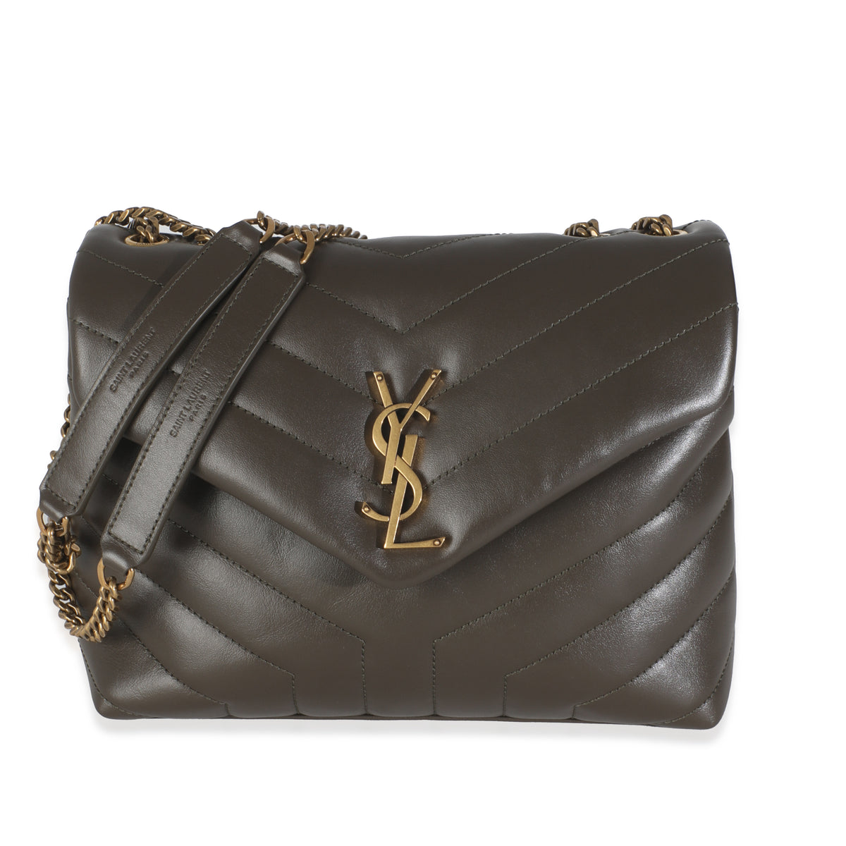 Light Musk Matelasse Calfskin Small Loulou