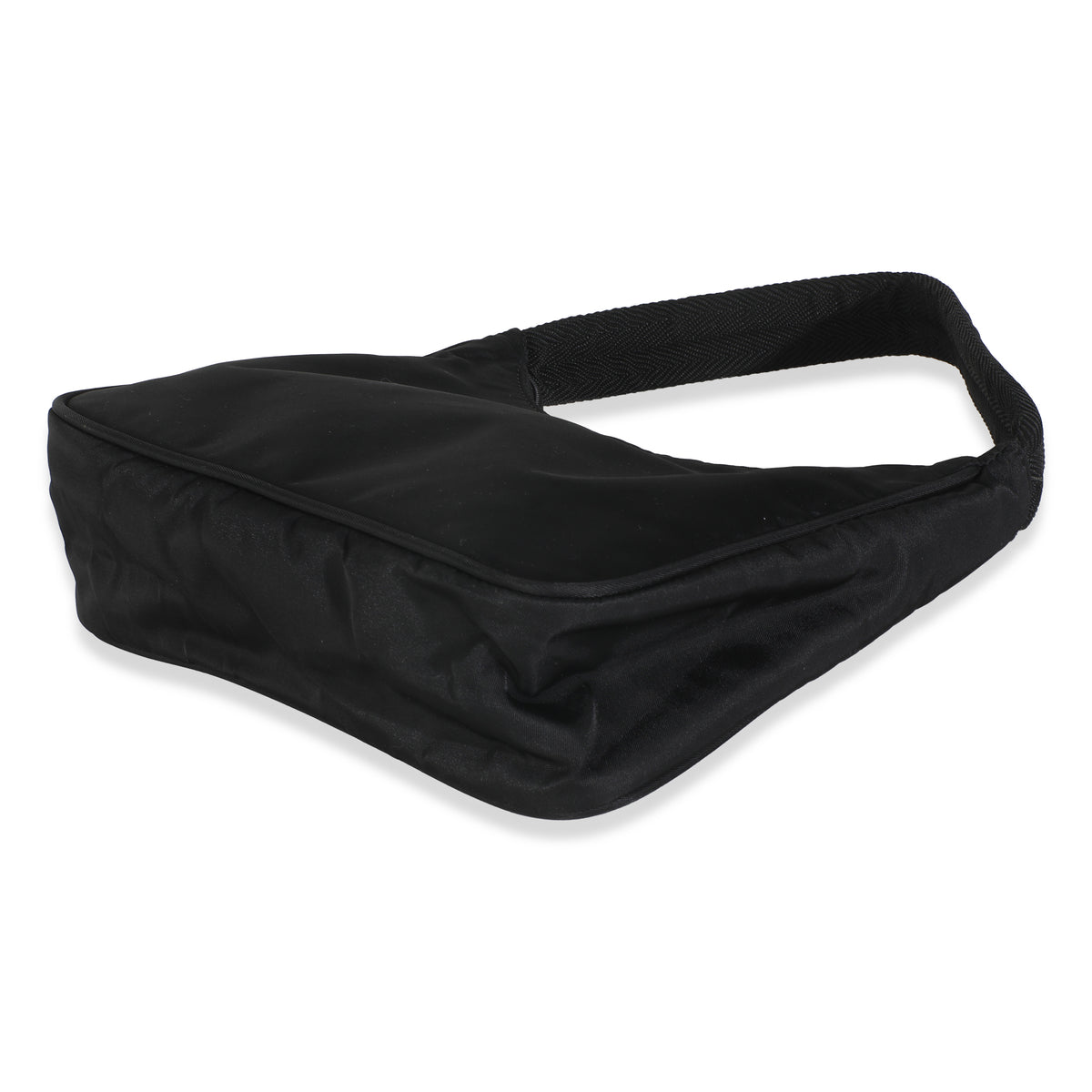 Sport Black Nylon Tessuto Mini Hobo