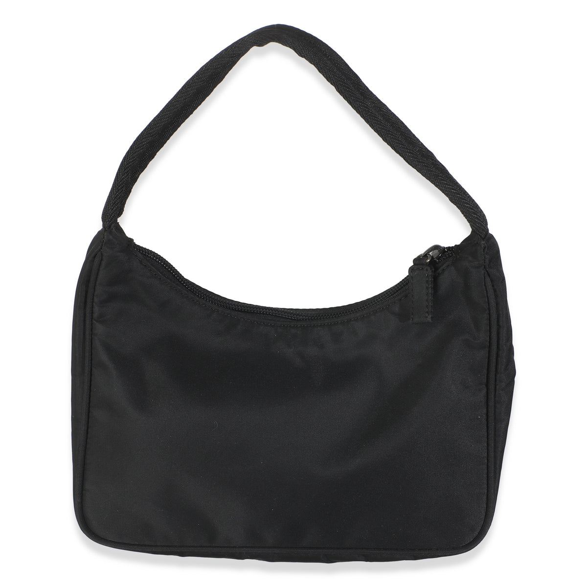 Sport Black Nylon Tessuto Mini Hobo