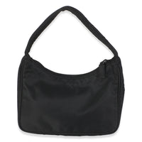 Sport Black Nylon Tessuto Mini Hobo