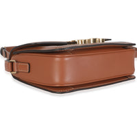 Tan Calfskin Triomphe Canvas Teen Triomphe