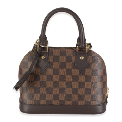 Damier Ebene Canvas Alma BB