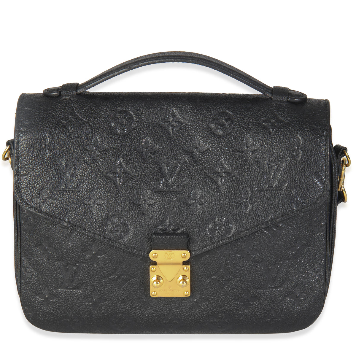 Black Monogram Empreinte Pochette Metis