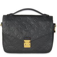 Black Monogram Empreinte Pochette Metis