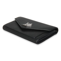 Black Soft Calfskin Mylockme Wallet