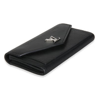 Black Soft Calfskin Mylockme Wallet
