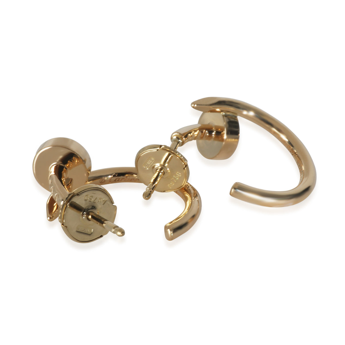 Yellow Gold  Small Model Juste Un Clou Earrings