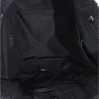 Black Canvas Small Double Face Deauville Tote