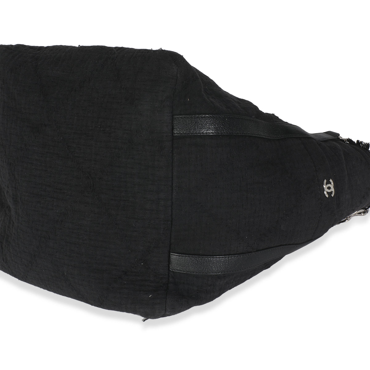 Black Canvas Small Double Face Deauville Tote