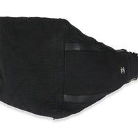 Black Canvas Small Double Face Deauville Tote