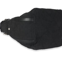 Black Canvas Small Double Face Deauville Tote