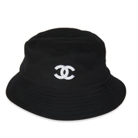 23P Black Canvas CC Pearl Bucket Hat