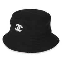 23P Black Canvas CC Pearl Bucket Hat