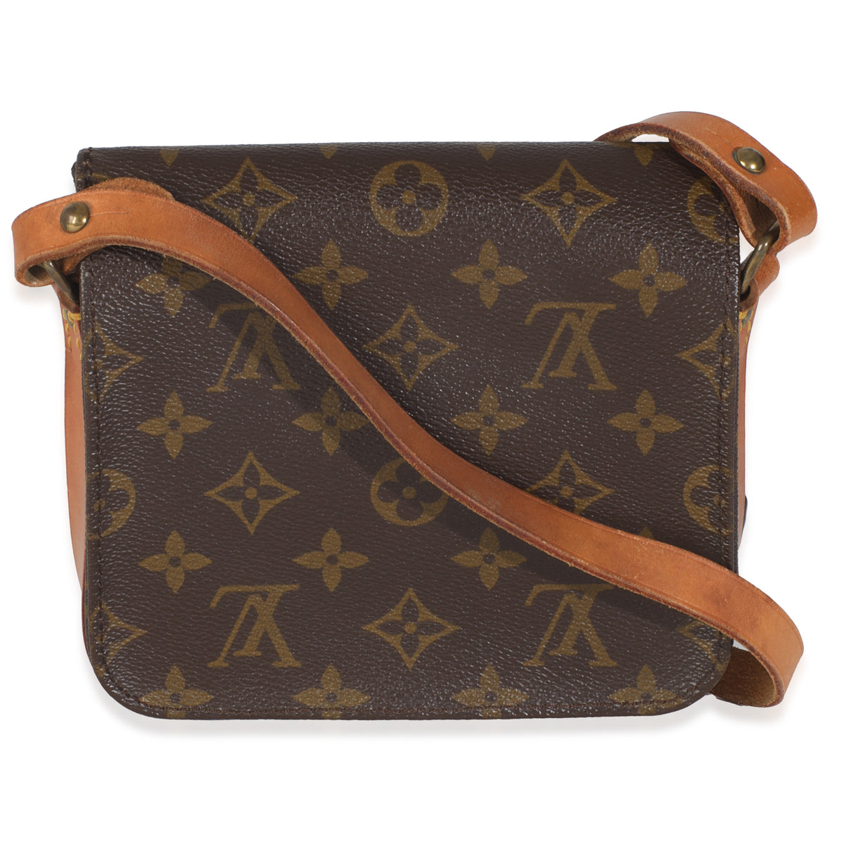 Vintage Monogram Canvas Cartouchiere 17