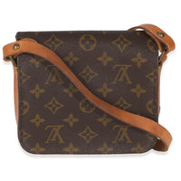 Vintage Monogram Canvas Cartouchiere 17