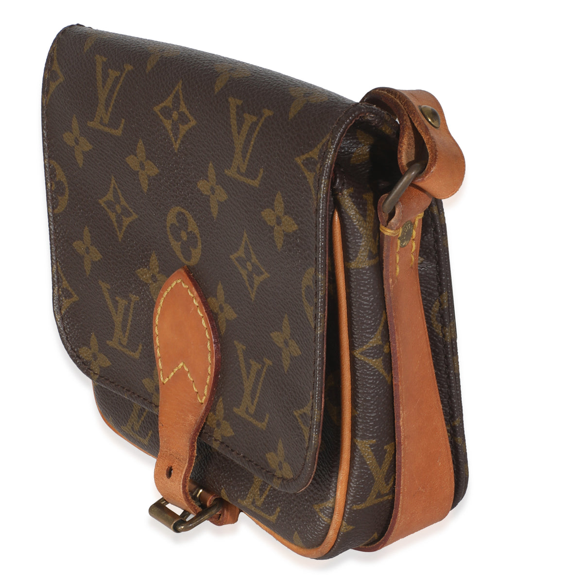 Vintage Monogram Canvas Cartouchiere 17