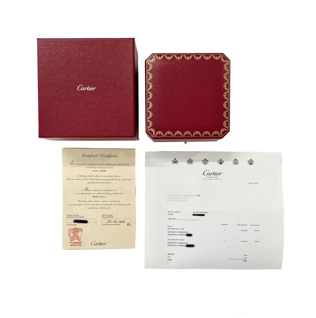 Yellow Gold  Love Bracelet