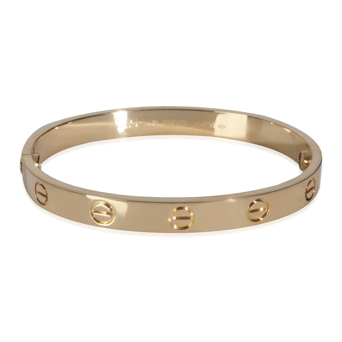 Yellow Gold  Love Bracelet