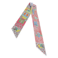 Rose Vif Bleu Vert Amande Silk Super Quest Twilly